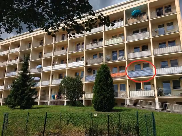 Επιπλωμένο διαμέρισμα 28,7 m² με μπαλκόνι στο Μπαντ Έλστερ